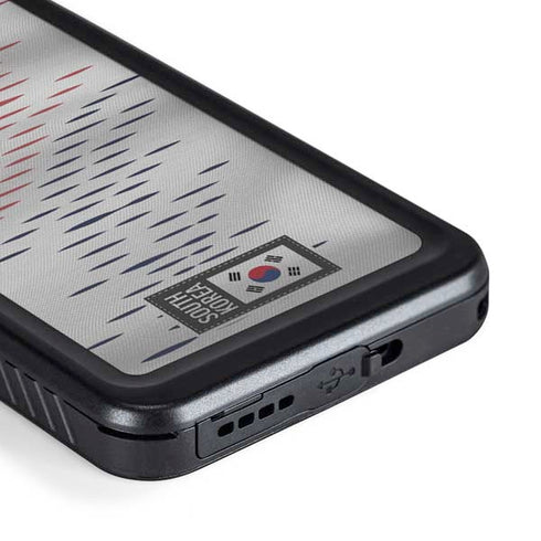 South Korea Soccer Flag Galaxy S23 Waterproof Case